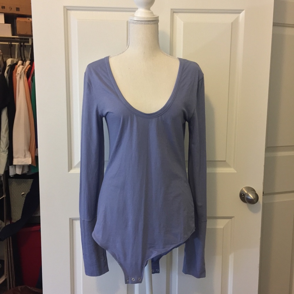 Free People Easy Peasy Bodysuit Large